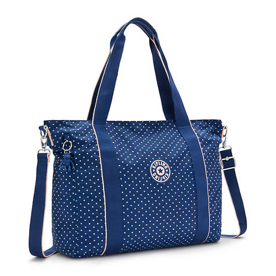 Kipling Asseni Printed Toteväska Blå | SE 1754SG